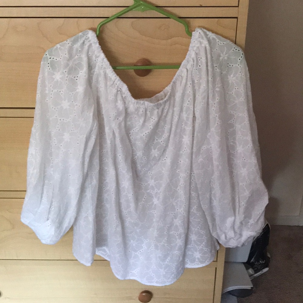 Off the shoulder top